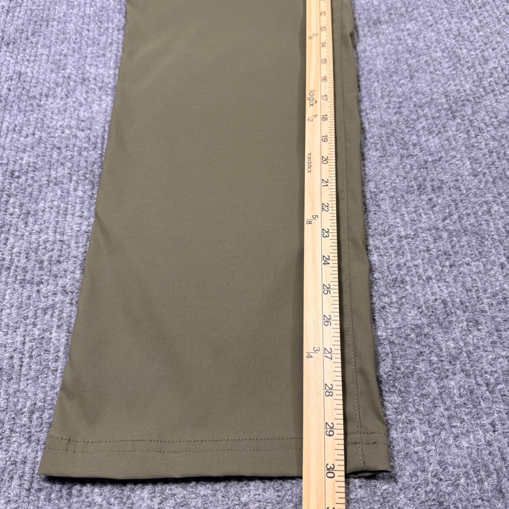 Orvis Mens 38x30 Performance Trek Tech Olive Green Water Repellent Hiking Pants - Picture 6 of 11